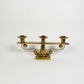 Vintage Brass Mexican Handmade Candelabra