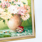 Vintage Large Oil Floral Still Life Painting