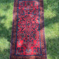 Vintage Red & Blue Rug