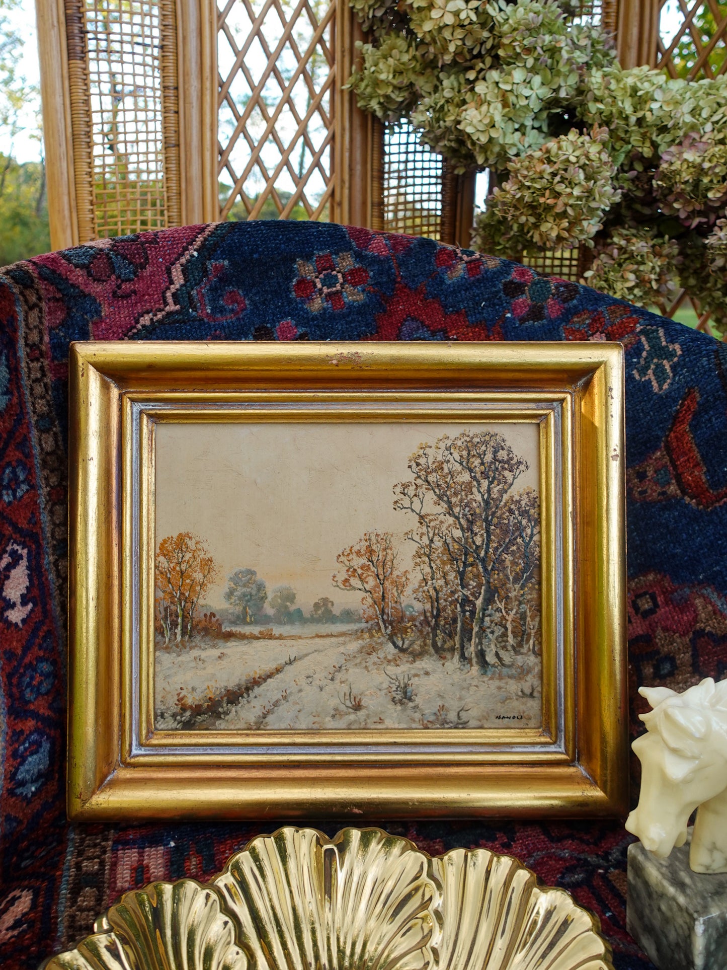 Vintage Signed Original Painting