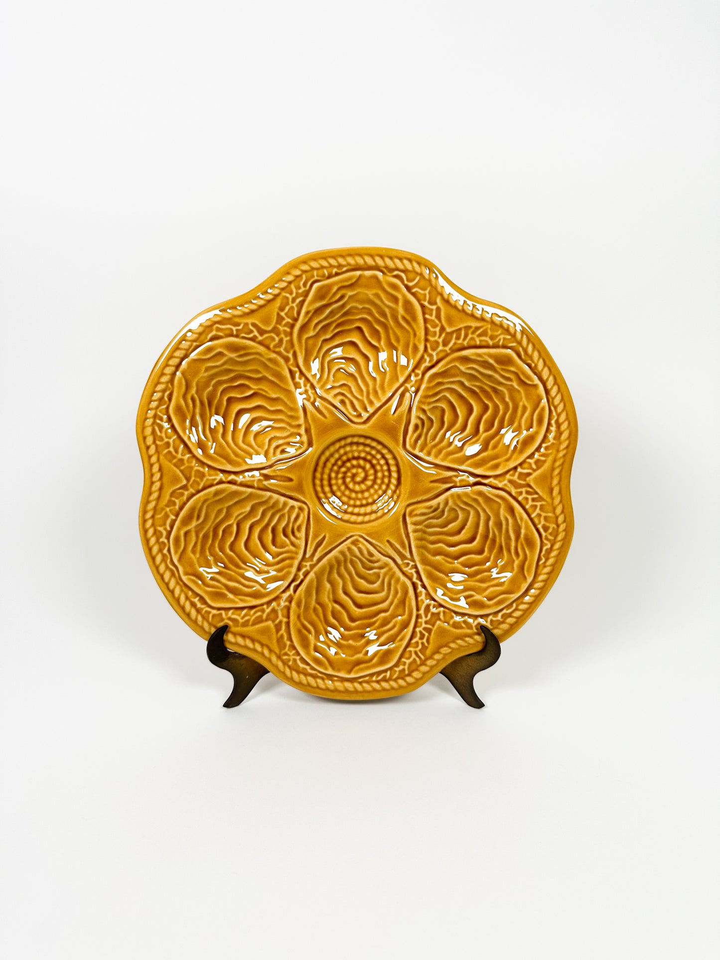 Vintage Boch Freres Oyster Plate