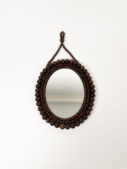 Vintage Beaded Miror