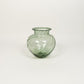 Hand Blown Green Glass Vase