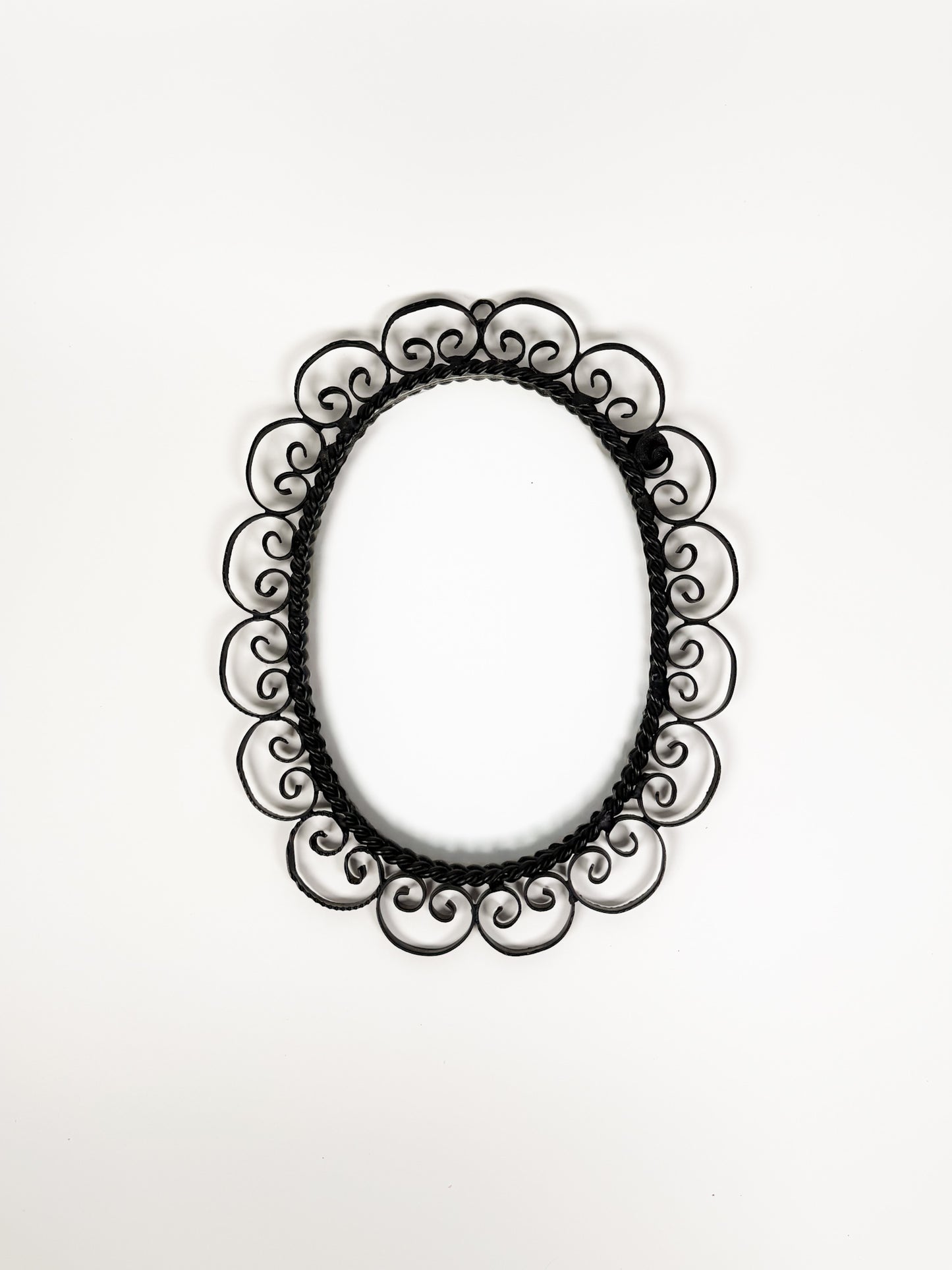 Vintage Spanish Iron Mirror