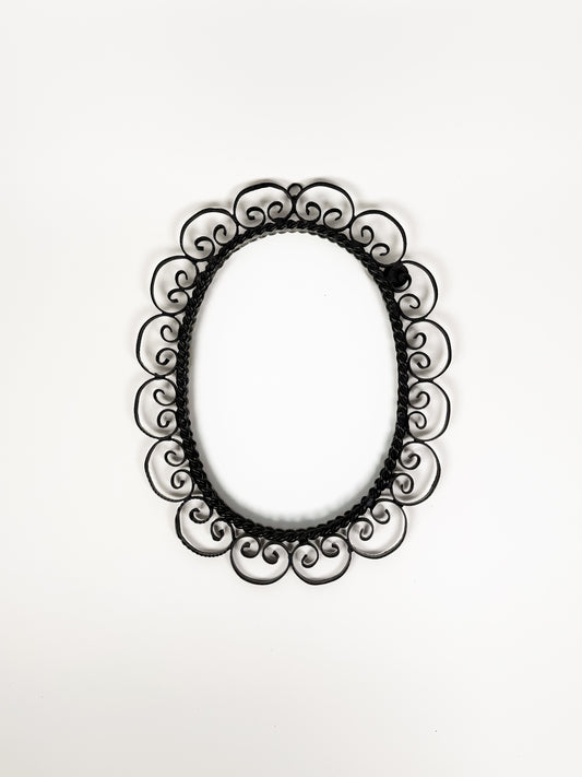 Vintage Spanish Iron Mirror