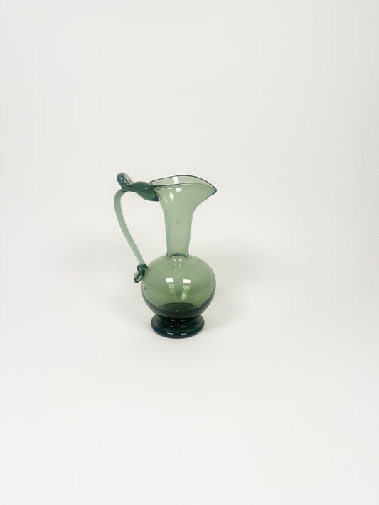 Hand Blown Glass Pitcher