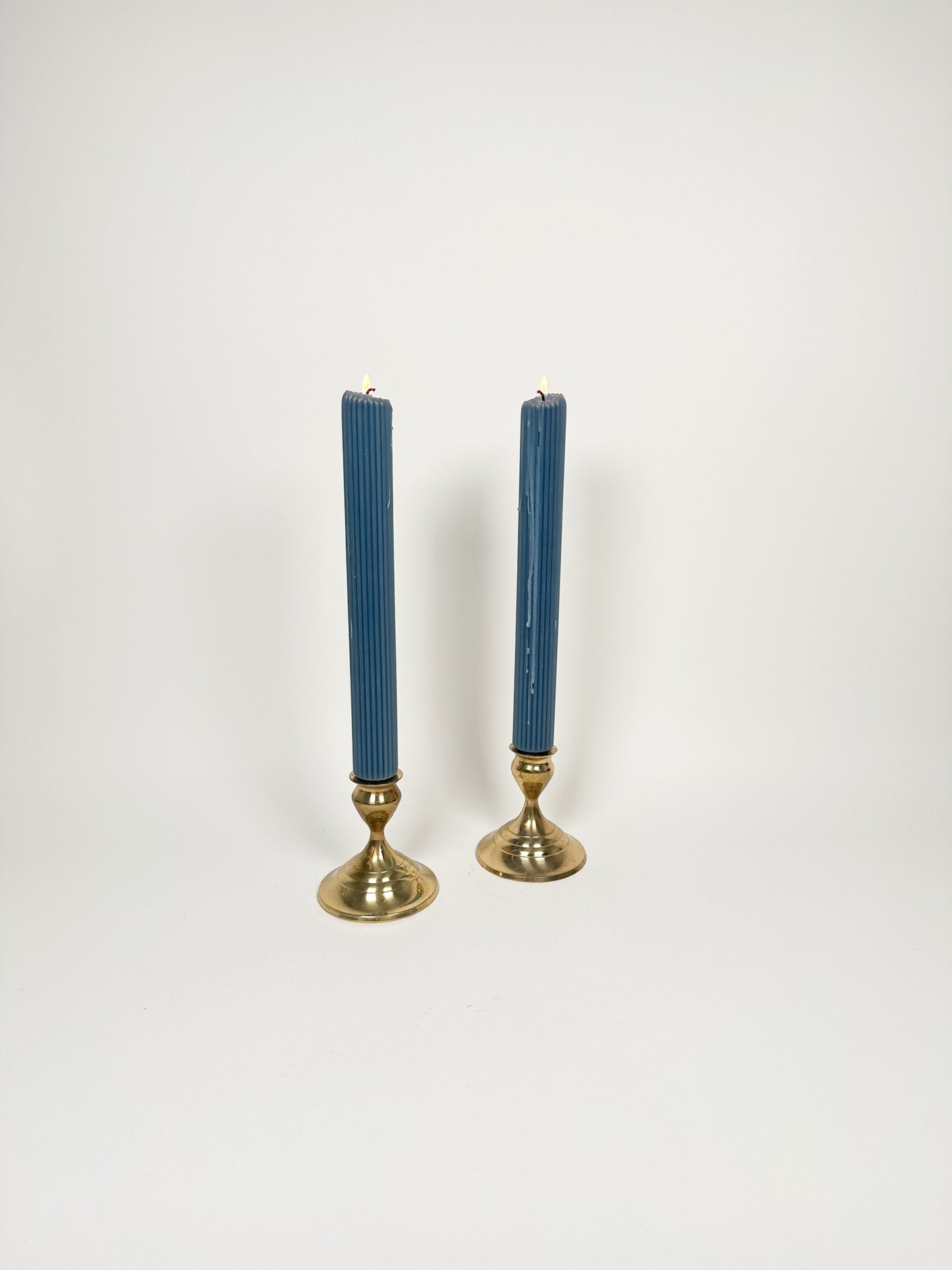 Petite Brass Candle Holders
