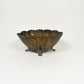 Vintage Scallop Brass Bowl