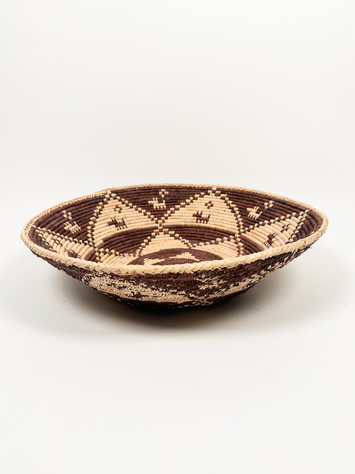 Hand Woven Brown Basket