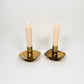 Vintage Brass Candle Holders