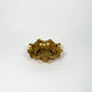 Vintage Brass Ruffle Tray