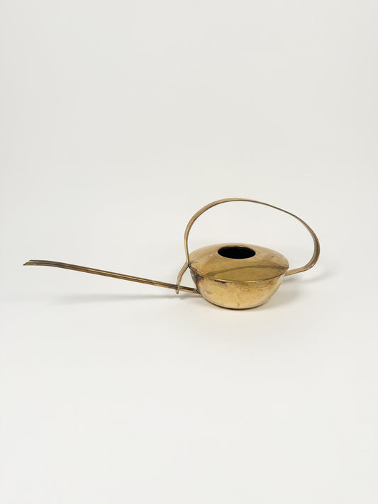 Vintage MCM Brass Watering Can