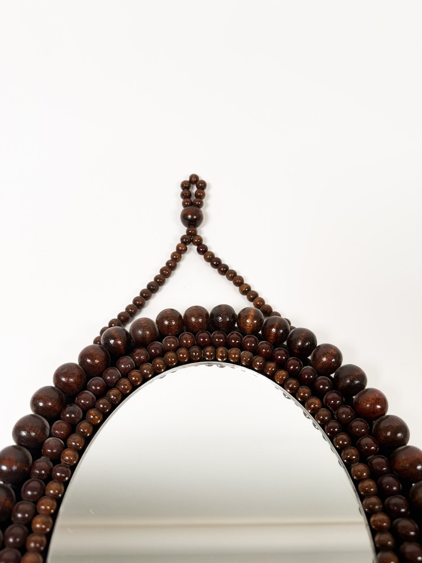 Vintage Beaded Miror