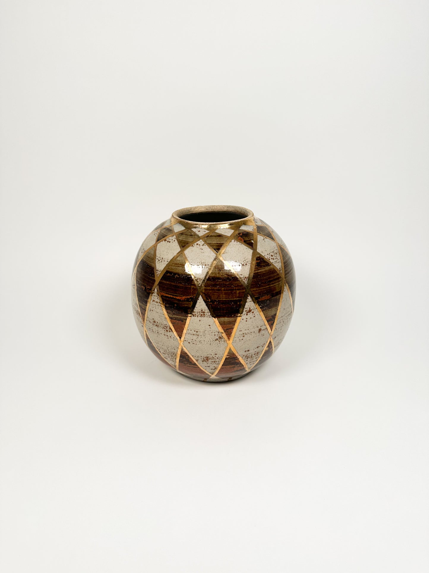 Handmade Round Ceramic Vase