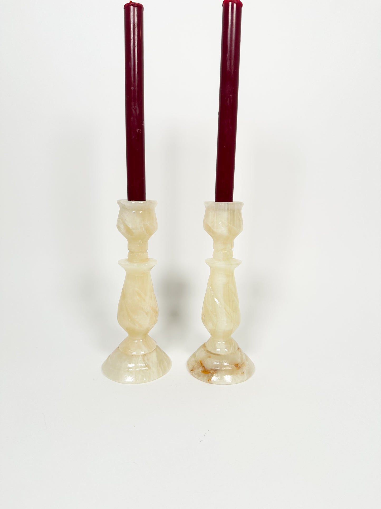 Onyx Candle Holder Set