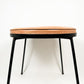 Vintage Round Metal Stool