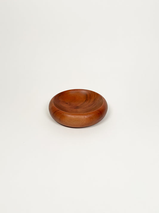 Handmade Round Wood Tray