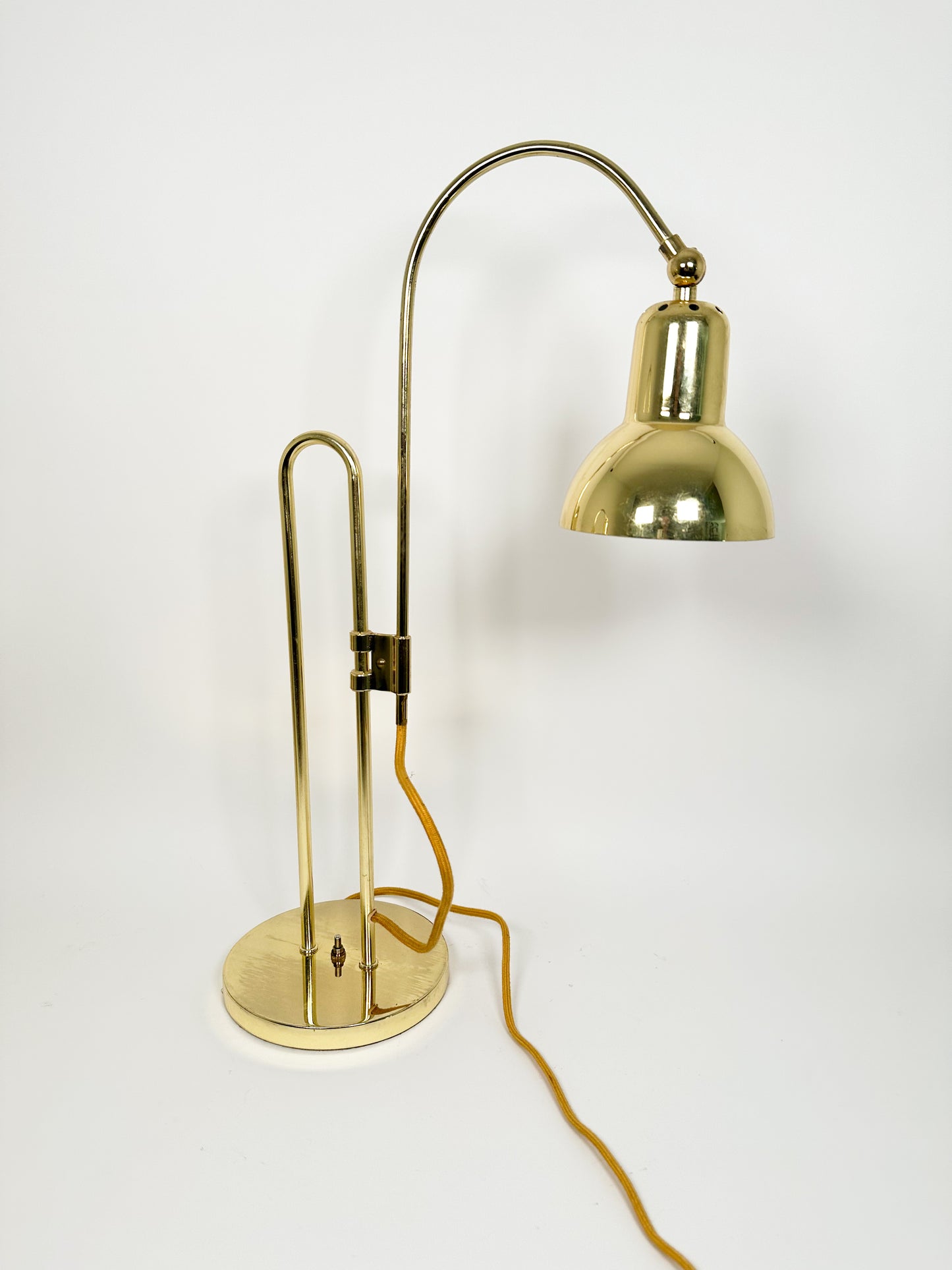Large Gold Lamp Set