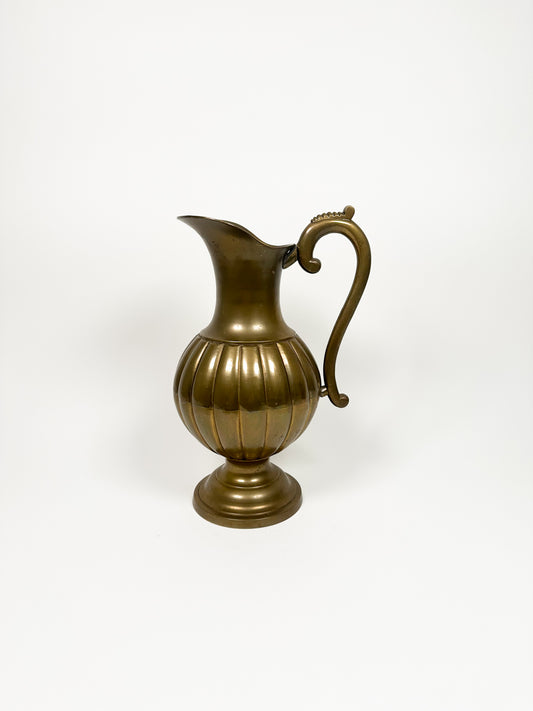 Vintage Brass Pitcher