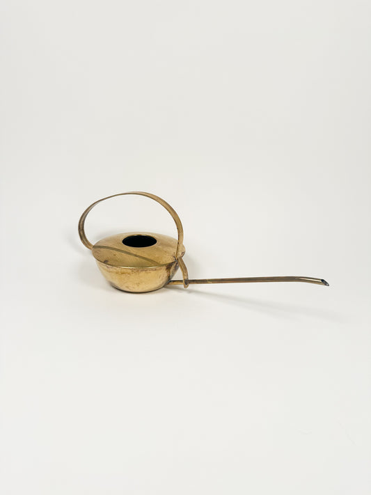 Vintage MCM Brass Watering Can