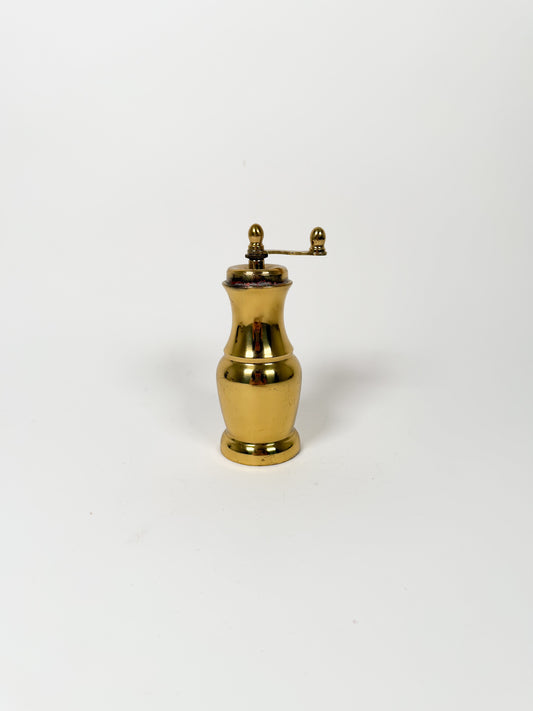 Vintage Brass Pepper Mill