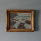 Antique Original Seascape Oil Painting