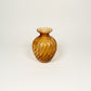 Petite Amber Swirl Vase