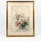 1930’s Watercolor Rose Painting