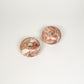 Pink Stone Candle Holders