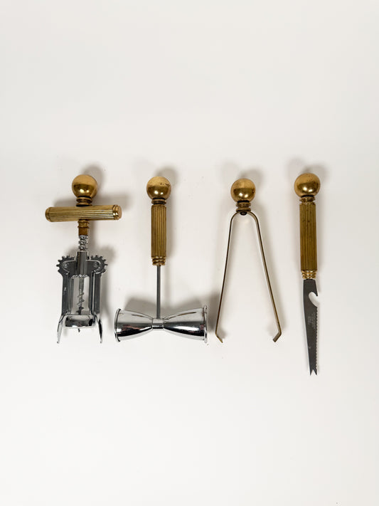 Vintage Maxwell Phillips Barware Set