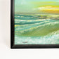 Blue Green Seascape Painting