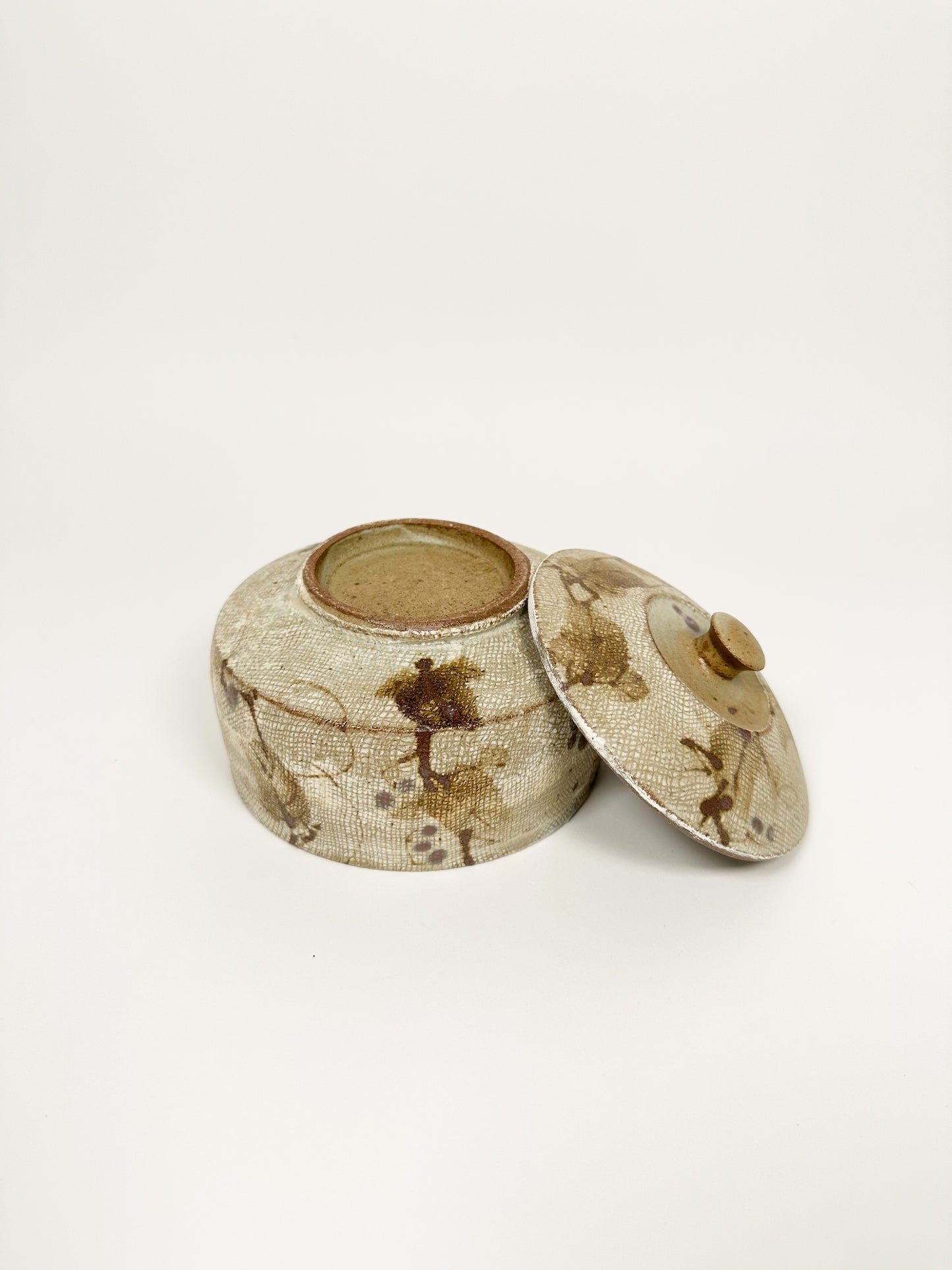 Handmade Ceramic Lidded Vessel