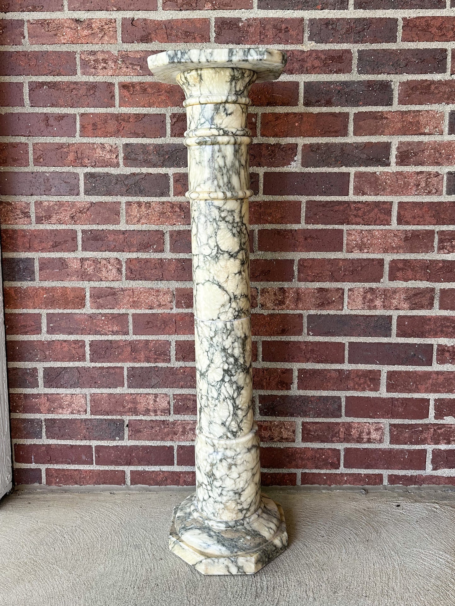 Vintage Marble Pedestal