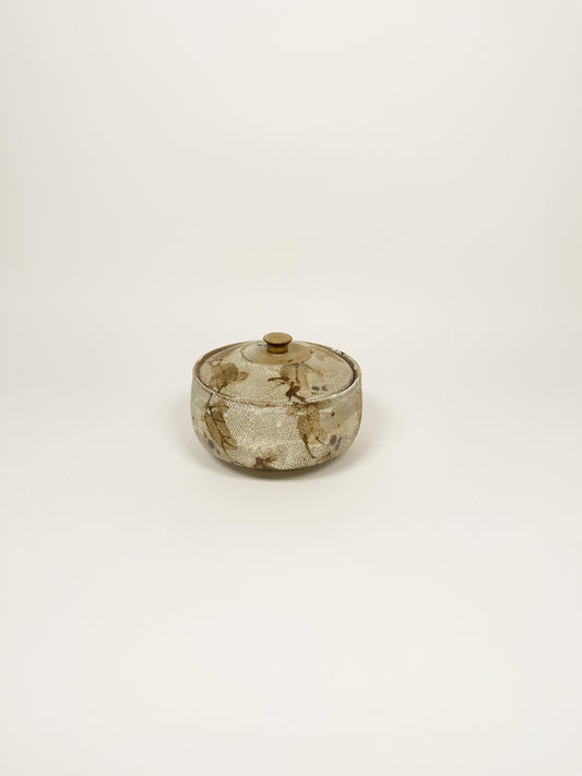 Handmade Ceramic Lidded Vessel