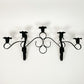 Black Wall Candle Sconce