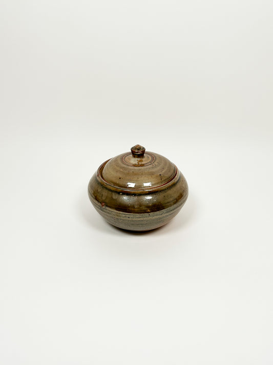 Glossy Handmade Ceramic Jar
