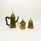 Vintage Brass Teapot Set