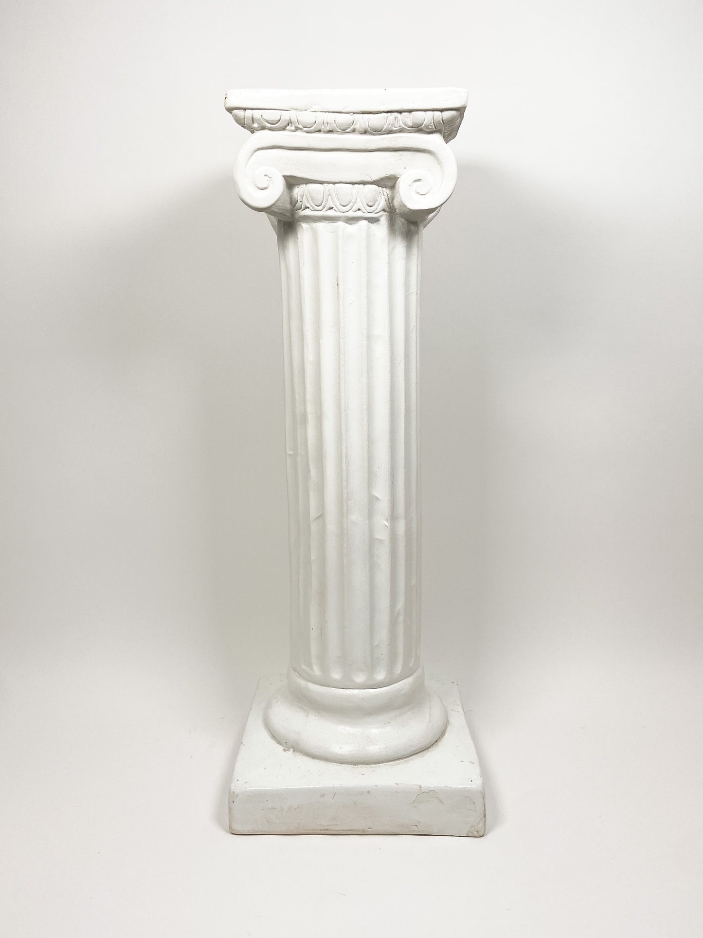 Large White Pedestal