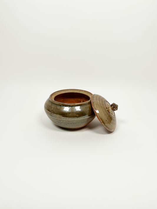 Glossy Handmade Ceramic Jar