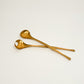 Vintage Gold Utensil Set