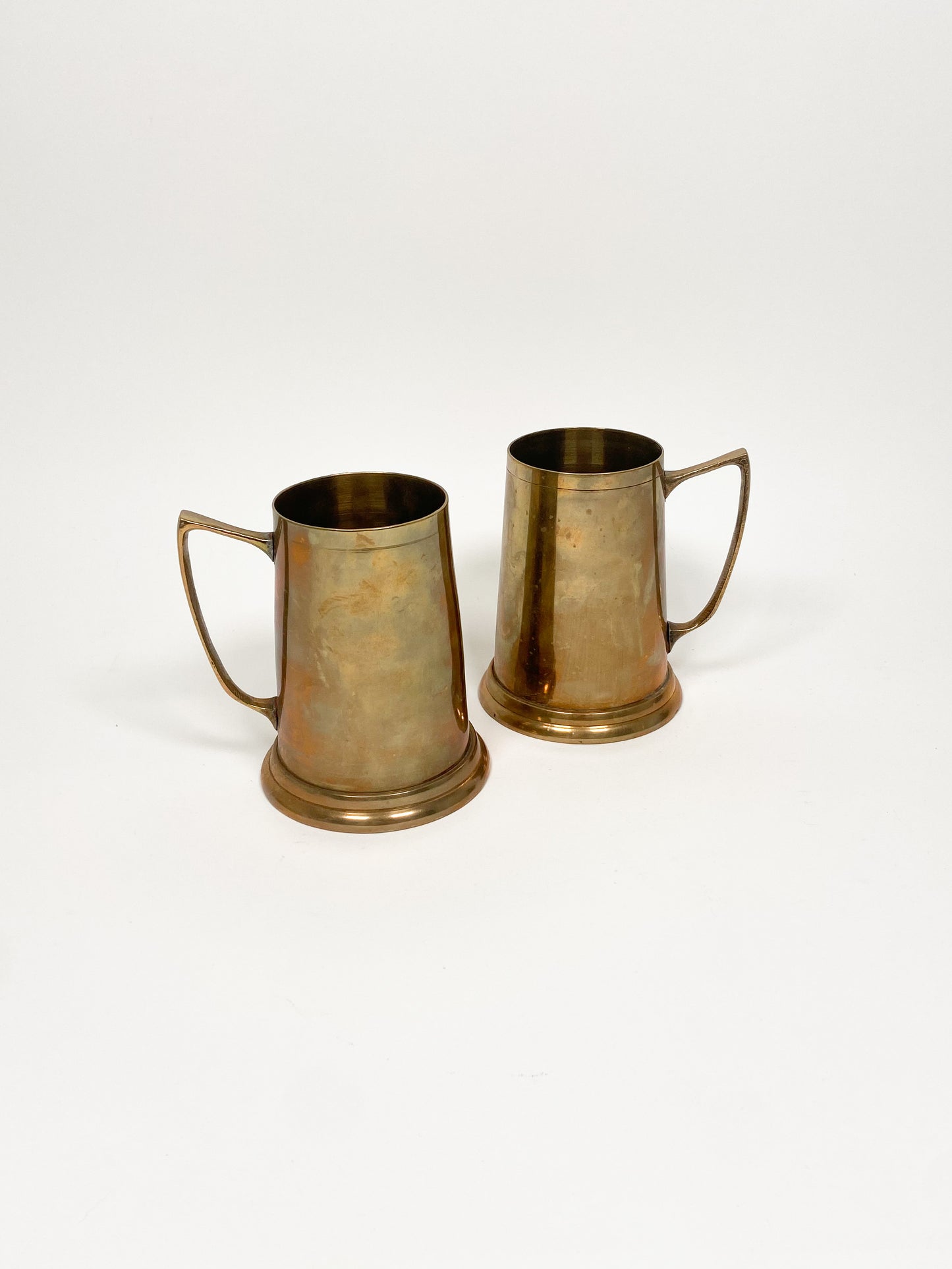 Brass Mug Set