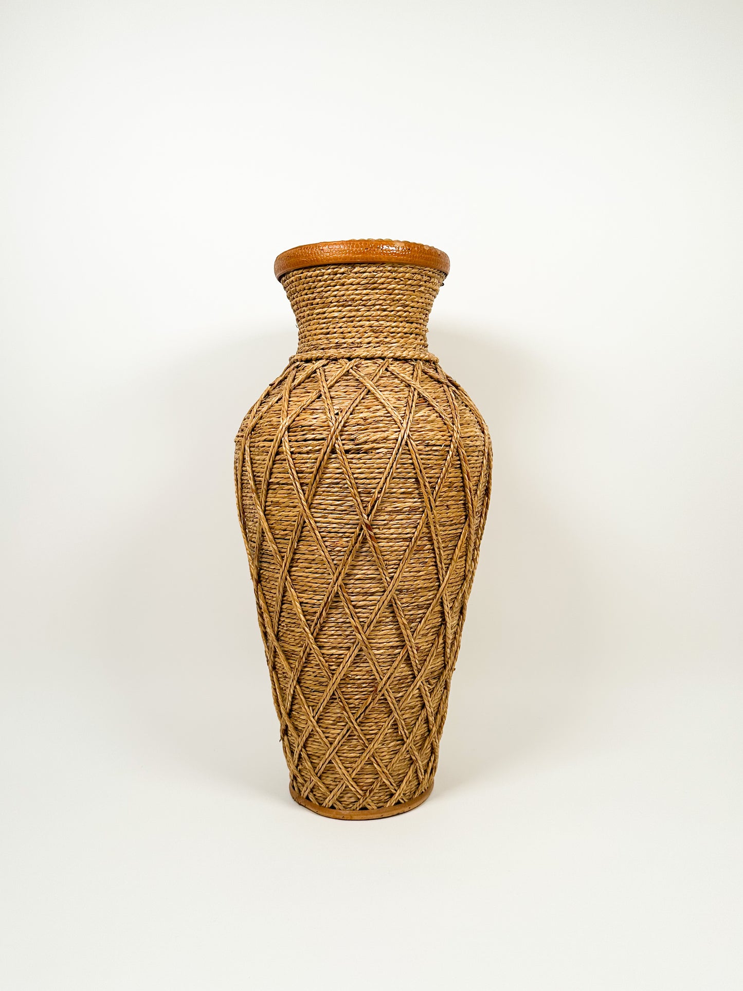 Large Wicker Vase